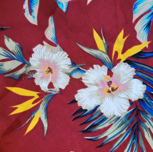 Rock N Romance Honolulu Dress with Neck Tie Detail, VGUC, Size 14 - Picture 9 of 11